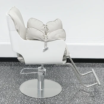 Lüks Pedikür salon sandalyesi Güzellik Kuaför kuaför sandalyesi Manikür Profesyonel Silla De Barbero güzellik mobilyası LJ50BC