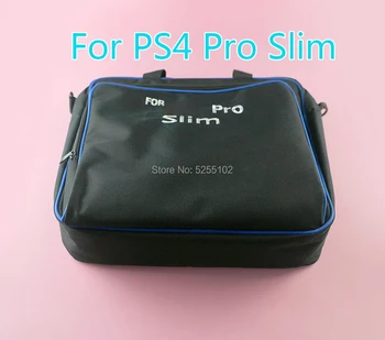 IÇİN PS4 saklama çantası Seyahat Taşıma Koruyucu Kılıf Çanta Kanvas omuz çantaları İçin Tutar PS4 Ana bilgisayar denetleyicisi Disk Güç Aksesuarları