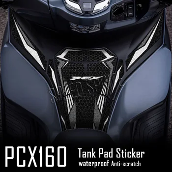 3M Motosiklet Yakıt Tankı Pad Çıkartması Gaz Kapağı Yağ Kapağı Koruyucu Sticker Aksesuarları Koruma Honda PCX 160 2021 PCX160 2022