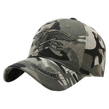 2023 Amerika Birleşik Devletleri ABD Kolordu Kap Şapka Askeri Şapkalar Kamuflaj düz kasket Erkekler Pamuk Şapka ABD İşlemeli Camo Şapka