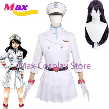 Max Anime BLEACH Bambietta Basterbine Cosplay Kostüm Kıyafetler Cadılar Bayramı Karnaval Takım Elbise Özel boyut
