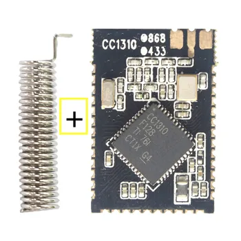 CC1310 F128 kablosuz alıcı RF modülü 433 MHz / 868 MHZ seri port şeffaf iletim kendinden organize ağ