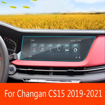 Changan CS15 2019-2021 Araba GPS navigasyon filmi LCD ekran TPU koruyucu film Anti-scratch Filmi İç Tamir