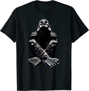 Meksika Kültür Sanat, Xochipilli Aztek Tanrı Tasarım T-Shirt Boyutu S-5XL