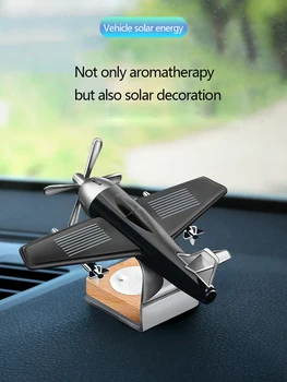 Dönen uçak Güneş araba Parfüm dekorasyon Araba iç katı aromaterapi dekoratif eau de Parfum