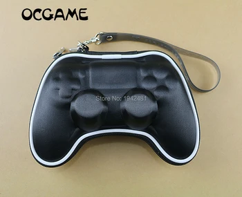 OCGAME Darbeye Dayanıklı Seyahat Taşıma Cep Koruyucu kılıf çanta Durumda Sert Paketi PlayStation 4 için PS4 Kablosuz denetleyici