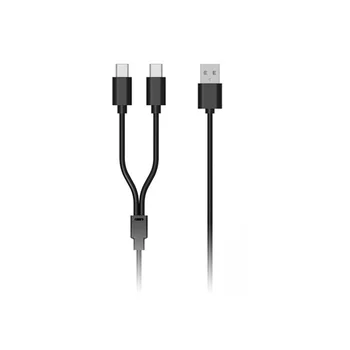 2 in 1 USB şarj kablosu PS VR2 PS5 Kolu Tip-C Arayüzü şarj kablosu Dayanıklı Kablo Taşınabilir Oyun Aksesuarları