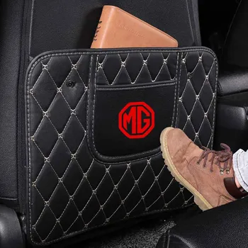 1 adet Kişiselleştirilmiş Araba Koltuğu Anti-kick Pad Koruma Pedi Araba Moda Giyinmek MG Zs Ezs Sıfır Gs Araba klozet kapağı Seti Lüks