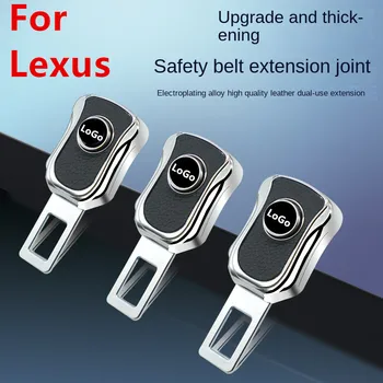Araba emniyet kemeri toka klipleri Lexus araba emniyet kemeri stoper fişler araba emniyet kemeri aksesuarları Markaları logosu 1 adet