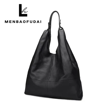 2022 minimalist omuzdan askili çanta büyük kapasiteli üst katman inek derisi kadın çantası ve kadın çantası