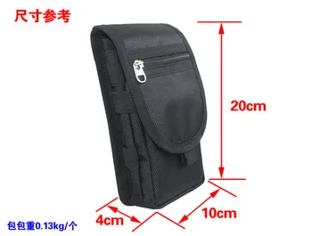 cubot KingKong Yıldız KingKong 6 KingKong Mini 3 Cep telefonu cüzdan flip telefon çantası giyen bel kemeri asılı çanta adam