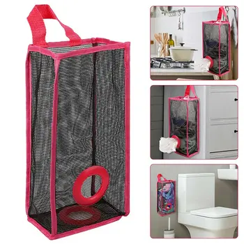 Pratik alışveriş çantası Tutucu Dayanıklı Plastik çöp torbası Organizasyon Aracı Asılı Mutfak Yatak Odası Garaj Ofis Tuvalet Kullanımı