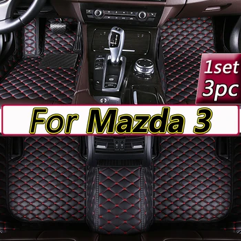 Araba Paspaslar Mazda 3 2006 2007 2008 2009 2010 2011 2012 Özel Oto Ayak Pedleri Oto Halı Kapak İç Aksesuarları