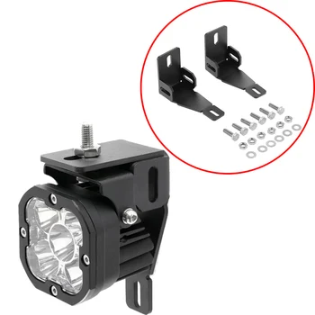 2 Adet Ön Tampon Sis lamba montaj braketi LED çalışma lambası Spot Parantez Ford F250 F350 F450 1999-2016