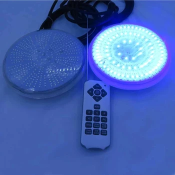 RGB LED Ampul Reçine Dolu Yüzme havuz ışığı 18W 24W 30W 35W 42W Senkron Anahtarı Kapalı / Açık Halojen PAR56 Yedek Sıcak Beyaz