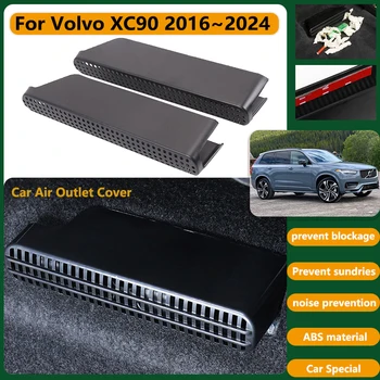 Araba Koltuğu Altında Hava Çıkış Kapağı Volvo XC90 2016 2017 2018 2019~2024 Klima Kanalı koruyucu havalandırma ızgarası Koruyucu Aksesuarları