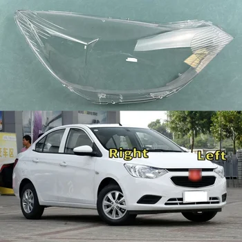 Chevrolet Yelken için 3 2015-2018 Araba Ön Far Kapağı Otomatik Far Abajur Lamba Kapağı Kafa lamba ışığı cam Lens Kabuk Kapaklar