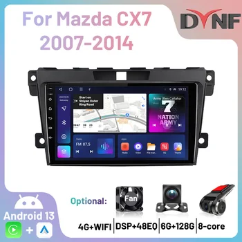 Araba Radyo Android Carplay Multimedya Oynatıcı GPS Navigasyon Autoradio Mazda CX7 CX-7 2007 2008 2009 2010 2011 2012 2013 2014