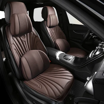Car Seat Cushion For VW Golf 6 7 8 Passat B5 B6 B8 Polo 9N Touran CC UP T-ROC Auto Accessories Interiors накидки на сидения авто