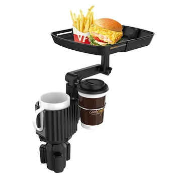 Araba tepsisi, içecek, kahve, küçük yemek masası, gıda depolama rafı, su bardağı, cep telefon tutucu araba dekorasyon aksesuarları