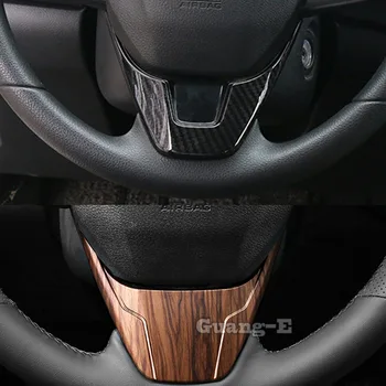 Honda CRV için CR-V 2017 2018 2019 2020 2021 Araba Sticker Kapak direksiyon İç Kiti Trim Çerçeve Paneli Kalıplama Hood Parçaları