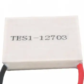 TES1-12703 30x30mm Soğutucu Termoelektrik Soğutucu Peltier Soğutma Plakası 12V 3A Yeni Soğutma Modülü