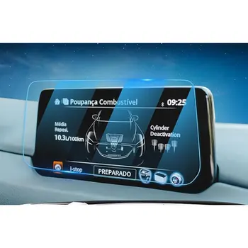 GPS Navigasyon Ekran Çelik malzeme koruyucu film LCD Ekran Filmi Temperli cam Mazda CX-5 CX5 2017 2018 2019 2020