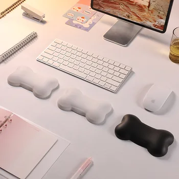 Silikon Bilek Koruyucu Mouse Pad Klavye Bilek Desteği Kadın Bilek Koruyucu Bilek Yastık Deri Kemik Bilek Pedi Masa Pedleri