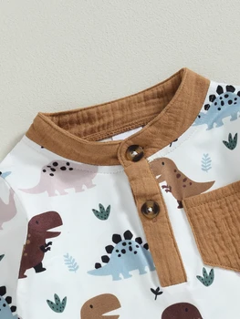 2 Adet Toddler Kız Giysileri Çiçek Baskı uzun Kollu tişört fırfırlı üst Düz Renk Tayt Seti Sevimli Bahar Sonbahar Kıyafetleri