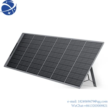 açık güç kaynağı 400w güneş paneli sistemi şarj etmek için taşınabilir güç istasyonu güneş panelleri esnek