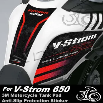 Suzukı için V-STROM Vstrom DL 650 XT 650XT 3M Kaymaz Motosiklet Yakıt Tankı Pad Sticker Koruma Çıkartma Aksesuarları 2018-2023